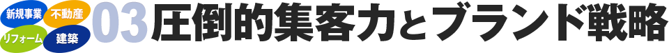 圧倒的集客力とブランド戦略